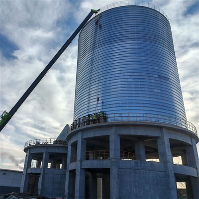 Špirálové oceľové silo